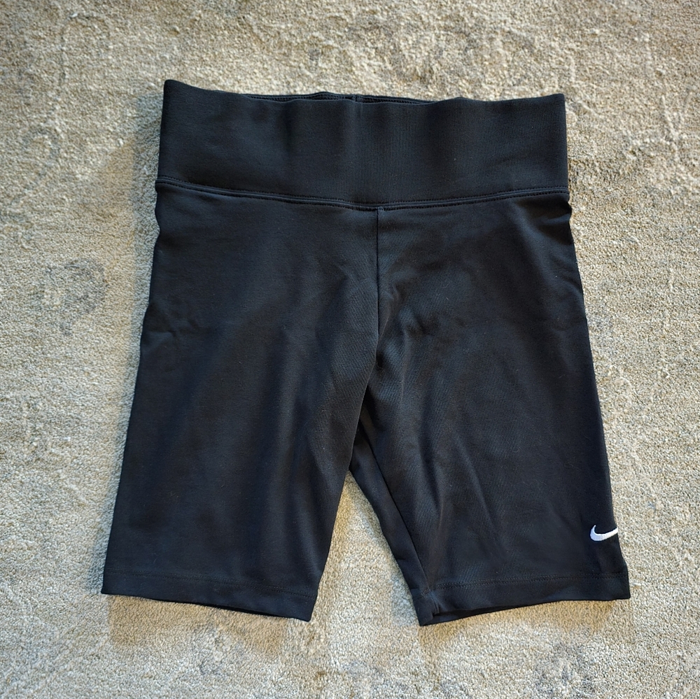 ⚜️ Nike Biker Black Athletic Shorts Wide Band Bike Short M